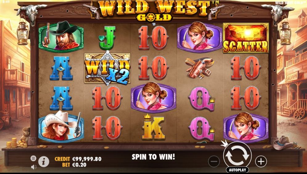 Wild West Gold Megawin188